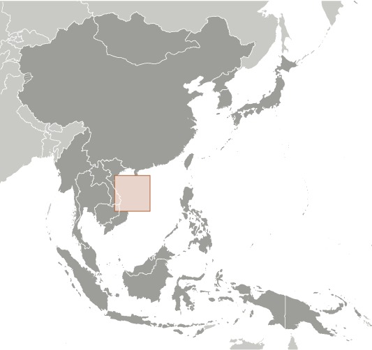 Paracel Islands Locator Map